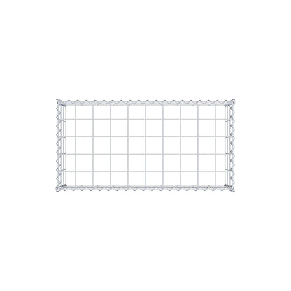 Gabbione aggiuntivo tipo 3 100 cm x 30 cm x 50 cm (L x A x P), maglia 10 cm x 10 cm, spirale