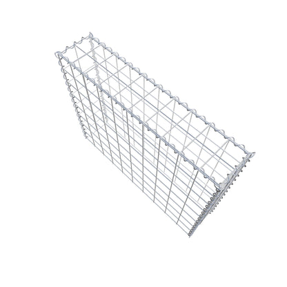 Gabbione aggiuntivo tipo 3 100 cm x 80 cm x 20 cm (L x H x P), maglia 10 cm x 10 cm, spirale