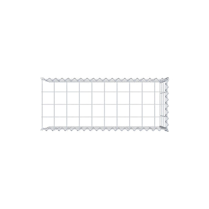Gabion rapporté type 4 100 cm x 40 cm x 40 cm (L x H x P), mailles 10 cm x 10 cm, spirale