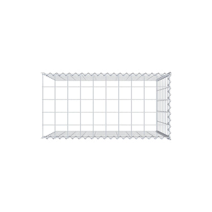 Grown-on gabion type 4 100 cm x 80 cm x 50 cm (L x H x D), mesh size 10 cm x 10 cm, spiral