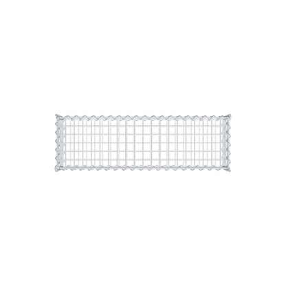Gabion 100 cm x 20 cm x 30 cm (L x H x P), mailles 5 cm x 5 cm, spirale