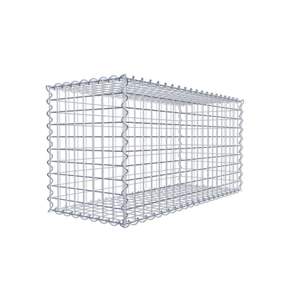 Gabion 100 cm x 50 cm x 40 cm (L x H x D), mesh size 5 cm x 5 cm, spiral
