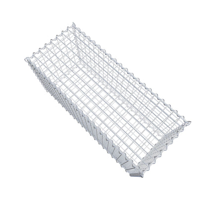 Gabion 100 cm x 50 cm x 40 cm (L x H x D), mesh size 5 cm x 5 cm, spiral