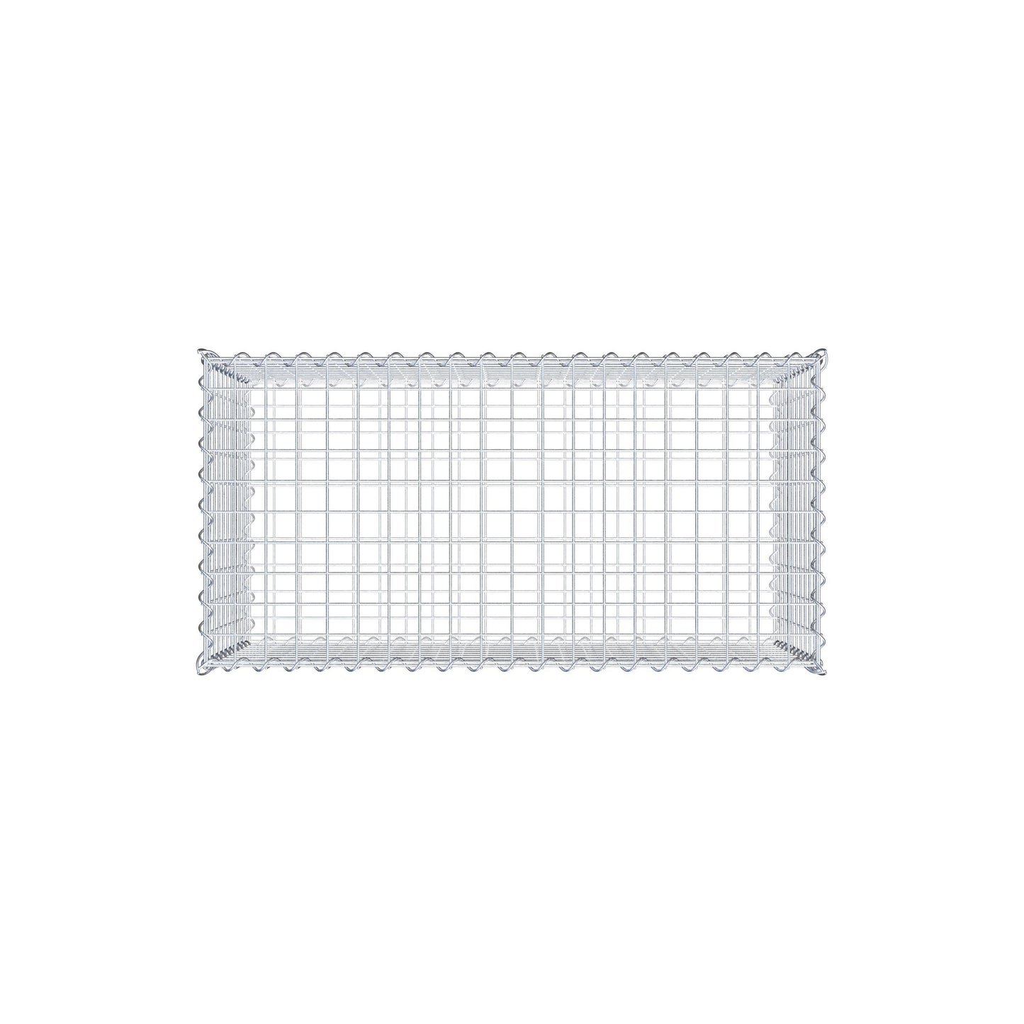 Gabion 100 cm x 50 cm x 50 cm (L x H x D), maskestørrelse 5 cm x 5 cm, spiral
