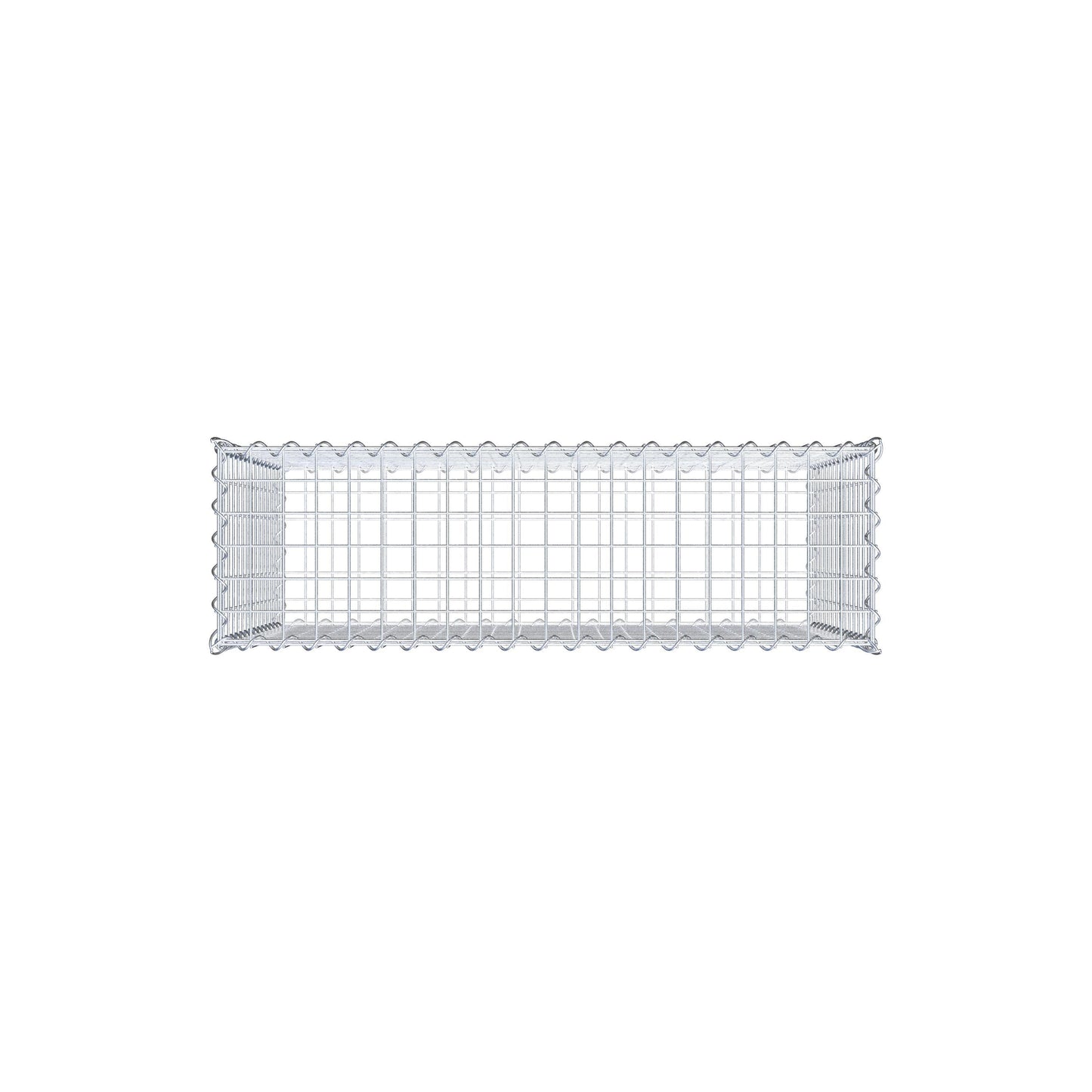 Gabion 100 cm x 70 cm x 30 cm (L x H x D), maskstorlek 5 cm x 5 cm, spiral