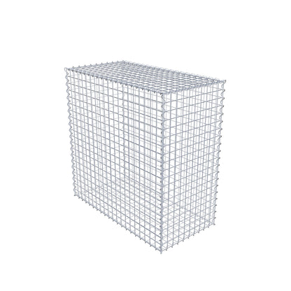 Gabion 100 cm x 100 cm x 50 cm (L x H x D), maskstorlek 5 cm x 5 cm, spiral