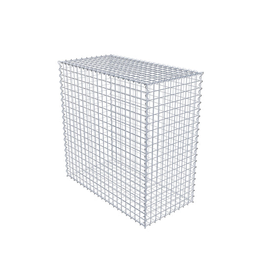 Schanskorf 100 cm x 100 cm x 50 cm (L x H x D), maaswijdte 5 cm x 5 cm, spiraalvormig