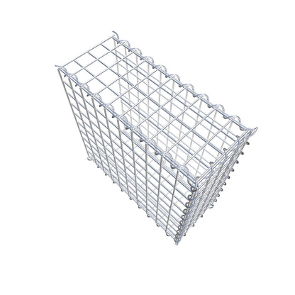Extra gabion typ 2 50 cm x 50 cm x 20 cm (L x H x D), maskstorlek 5 cm x 5 cm, spiral