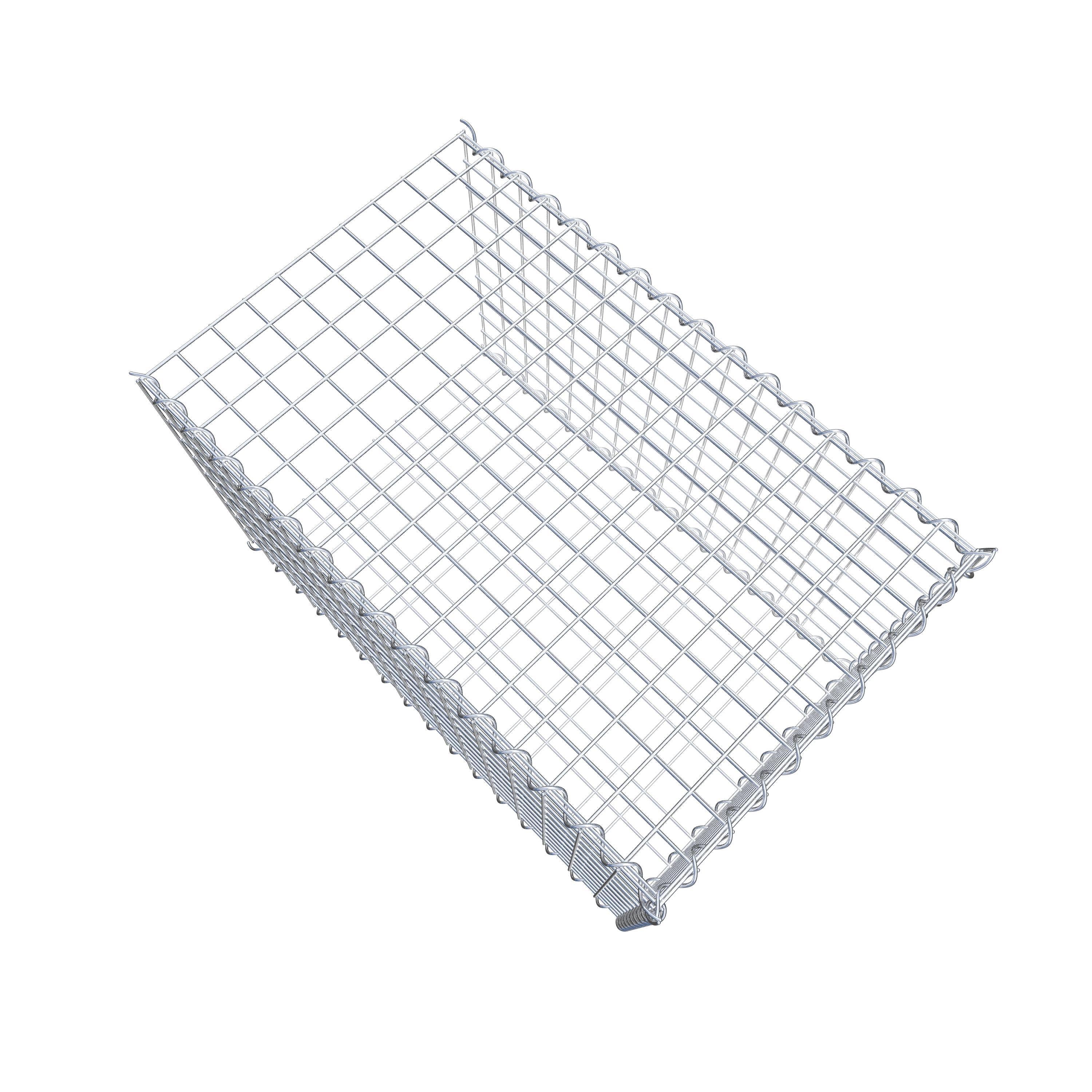 Grown-on gabion type 2 80 cm x 50 cm x 50 cm (L x H x D), mesh size 5 cm x 5 cm, spiral