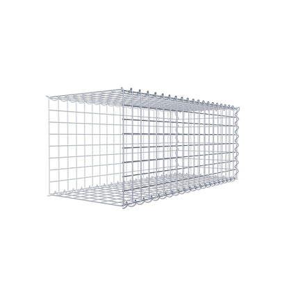 Gabion rapporté type 2 100 cm x 40 cm x 40 cm (L x H x P), mailles 5 cm x 5 cm, spirale