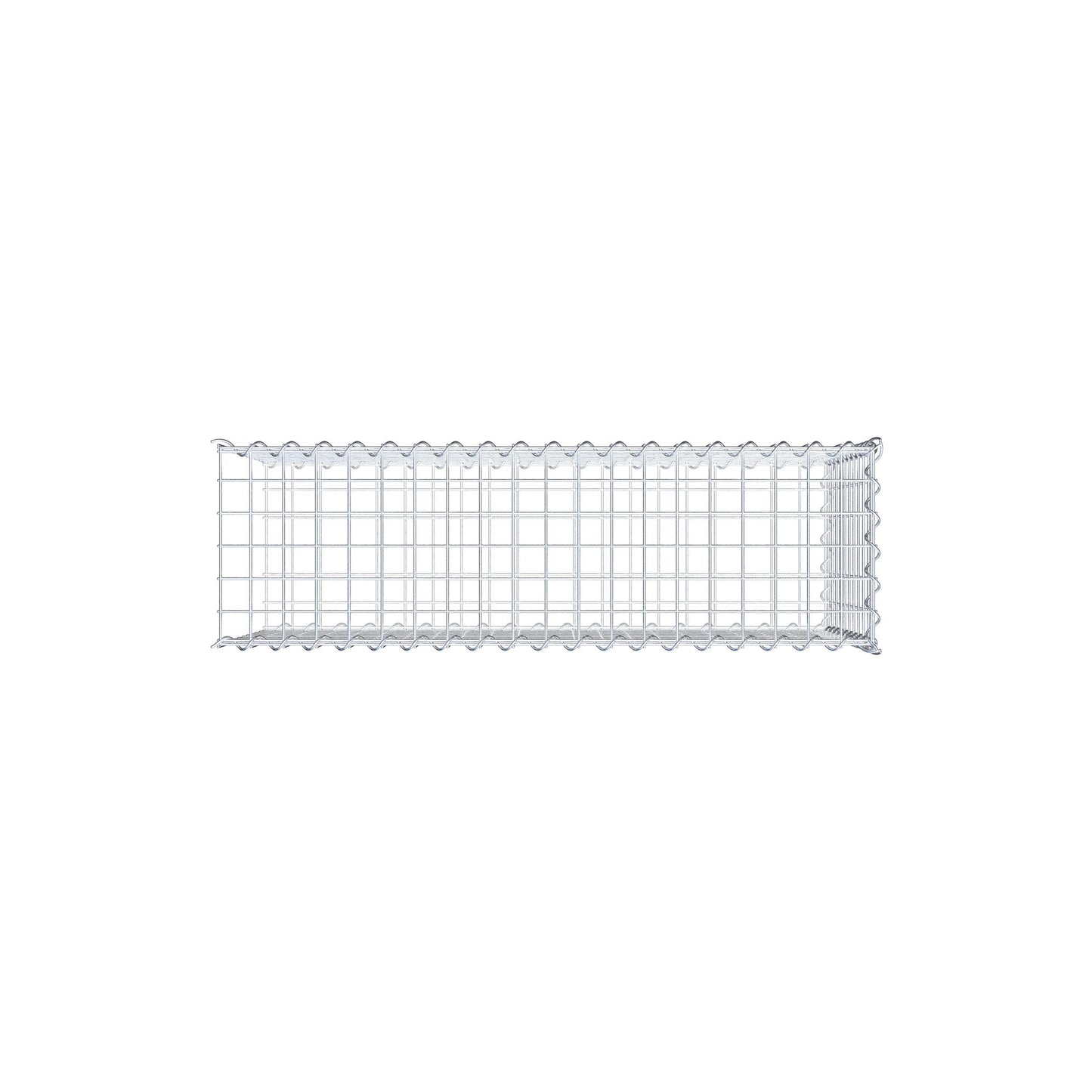 Grown-on gabion type 2 100 cm x 50 cm x 30 cm (L x H x D), mesh size 5 cm x 5 cm, spiral