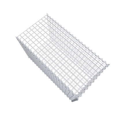Extra gabion typ 2 100 cm x 60 cm x 50 cm (L x H x D), maskstorlek 5 cm x 5 cm, spiral