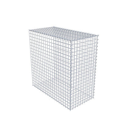 Gabbione aggiuntivo tipo 2 100 cm x 100 cm x 50 cm (L x A x P), dimensione maglia 5 cm x 5 cm, a spirale