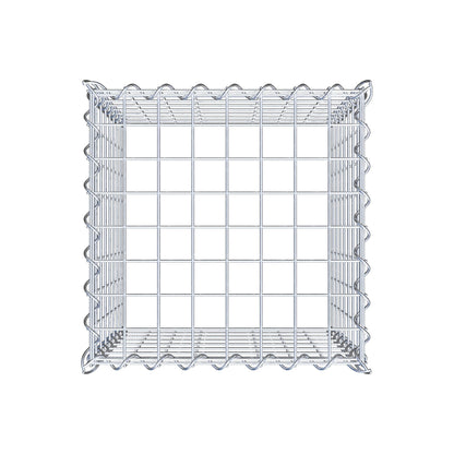 Gabion rapporté type 3 40 cm x 40 cm x 40 cm (L x H x P), mailles 5 cm x 5 cm, spirale