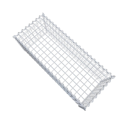 Opvokset gabion type 3 100 cm x 40 cm x 40 cm (L x H x D), maskestørrelse 5 cm x 5 cm, spiral
