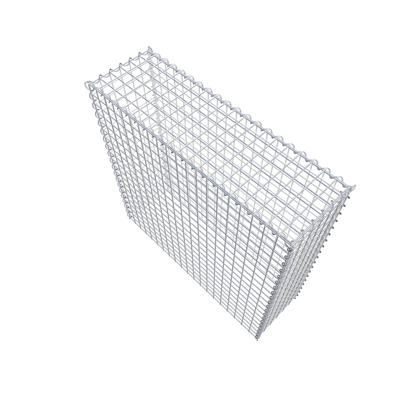 Grown-on gabion type 3 100 cm x 100 cm x 30 cm (L x H x D), mesh size 5 cm x 5 cm, spiral