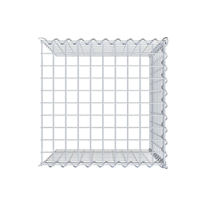 Grown-on gabion type 4 50 cm x 50 cm x 50 cm (L x H x D), mesh size 5 cm x 5 cm, spiral