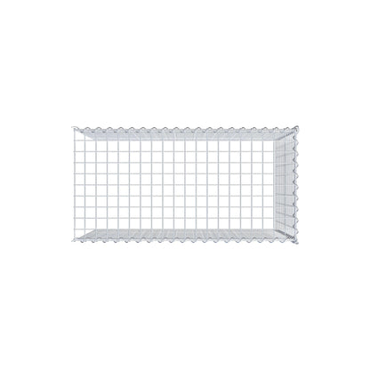Gabion Type 4 – Acier galvanisé – 100 x 70 x 50 cm pour aménagement paysager