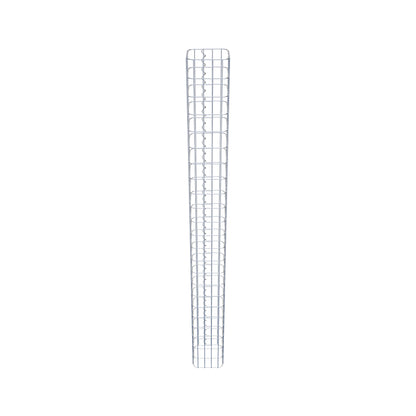 Gabion column square 22 cm x 22 cm, 230 cm high, MW 5 cm x 10 cm