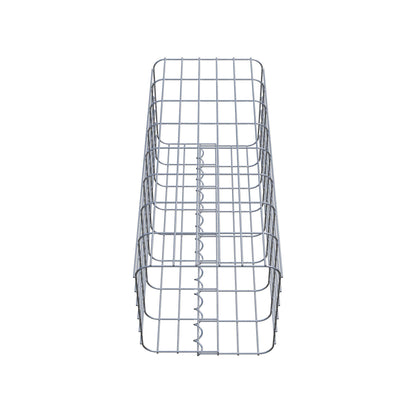 Gabion column square 32 cm x 32 cm, 80 cm height, MW 5 cm x 10 cm