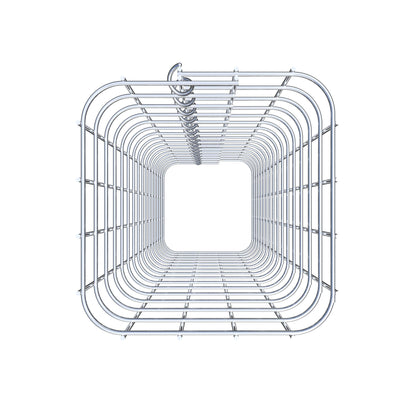 Colonne de gabion carrée 22 cm x 22 cm, hauteur 80 cm, MW 5 cm x 5 cm