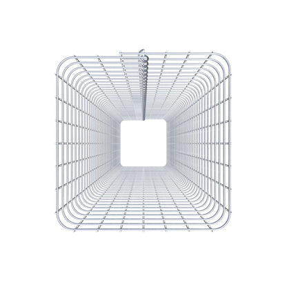 Gabionensäule eckig 37 cm x 37 cm, 200 cm Höhe, MW 5 cm x 5 cm