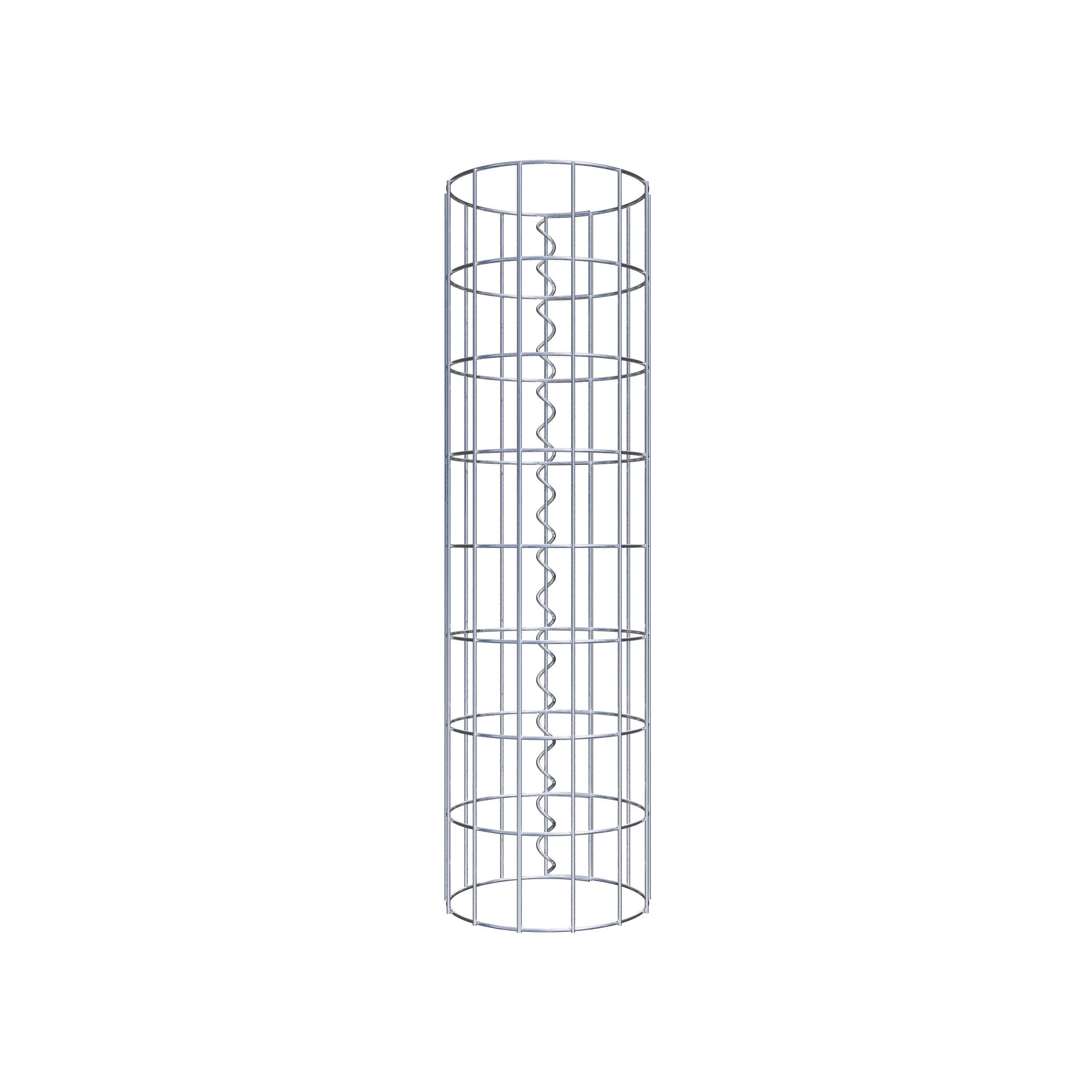 Gabionensäule Durchmesser 22 cm, MW 5 x 10 cm rund