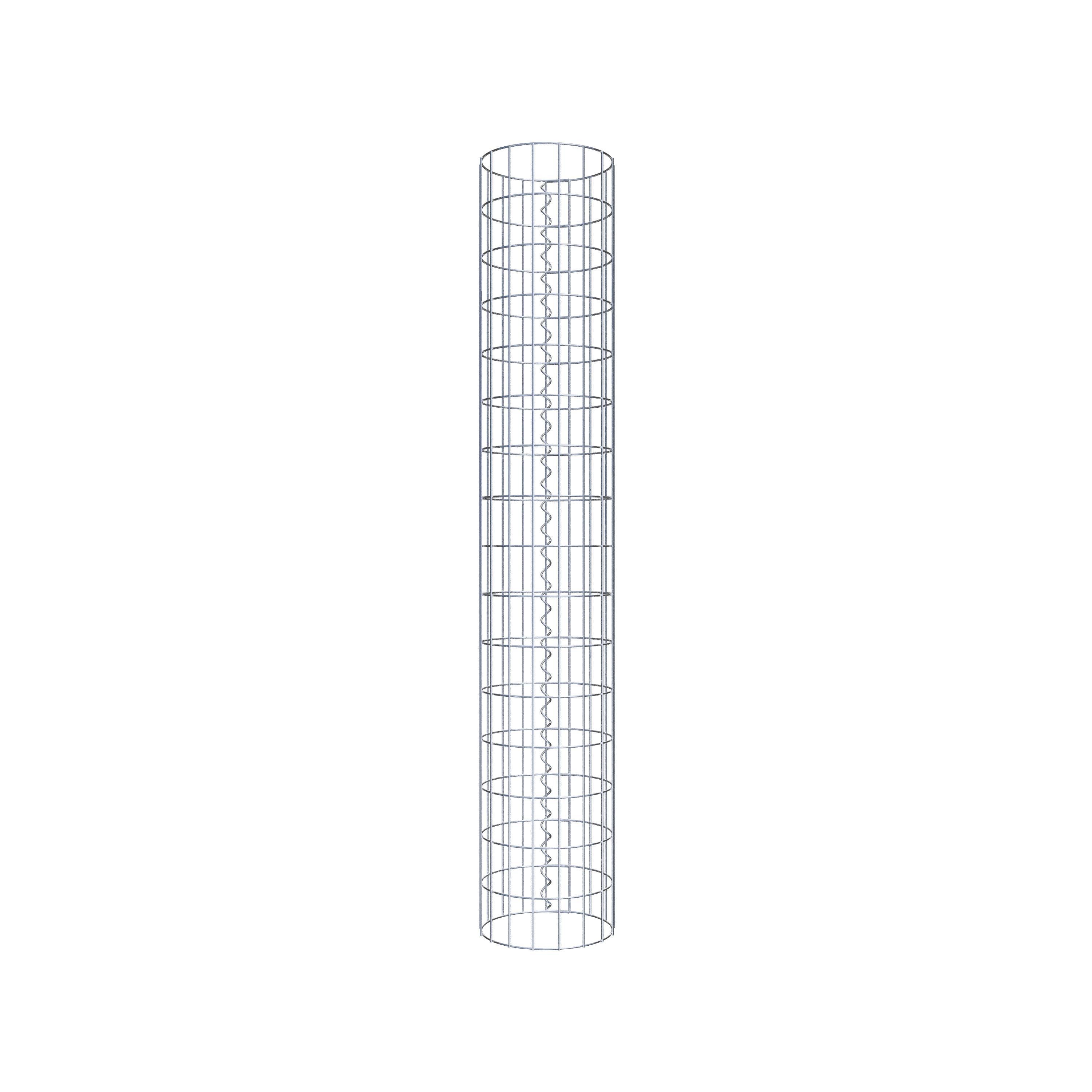 Gabionensäule Durchmesser 27 cm, MW 5 x 10 cm rund