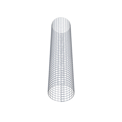 Gabionensäule rund 42  cm Durchmesser, 200  cm Höhe, Maschenweite 5 cm x 5 cm