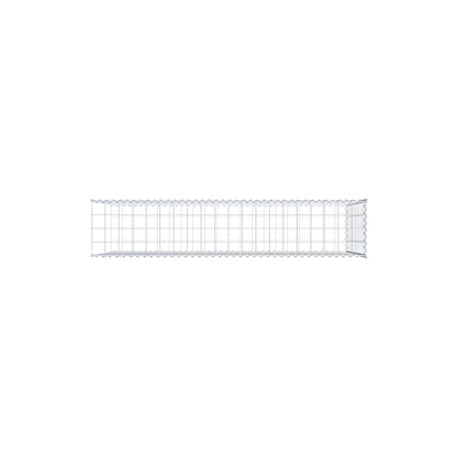 Add-on schanskorf type 2 200 cm x 100 cm x 40 cm (L x H x D), maaswijdte 10 cm x 10 cm, spiraal