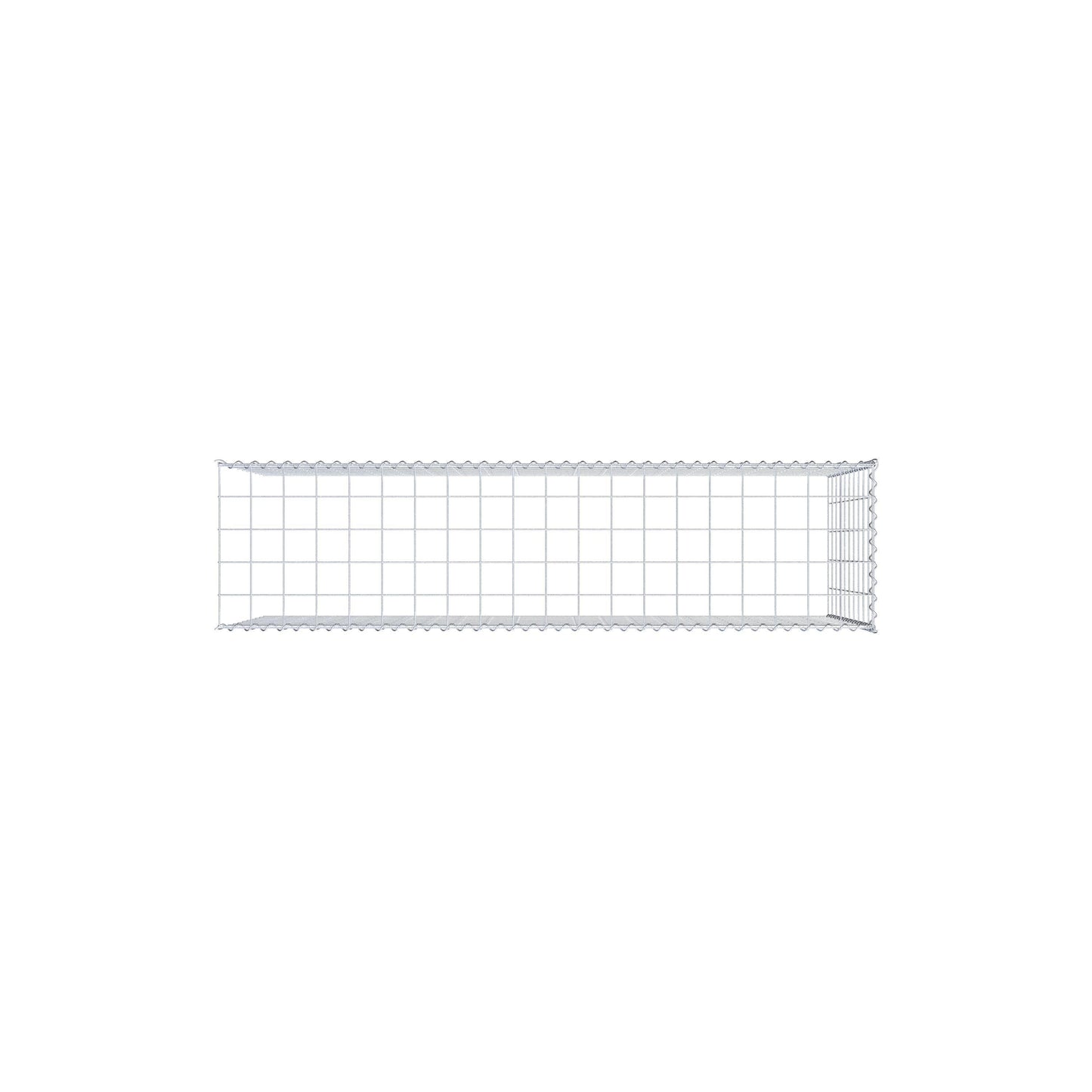 Add-on schanskorf type 4 200 cm x 100 cm x 50 cm (L x H x D), maaswijdte 10 cm x 10 cm, spiraal