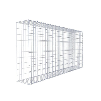 Gabião tipo 2 200 cm x 100 cm x 30 cm (C x A x P), malhagem 5 cm x 10 cm, espiral