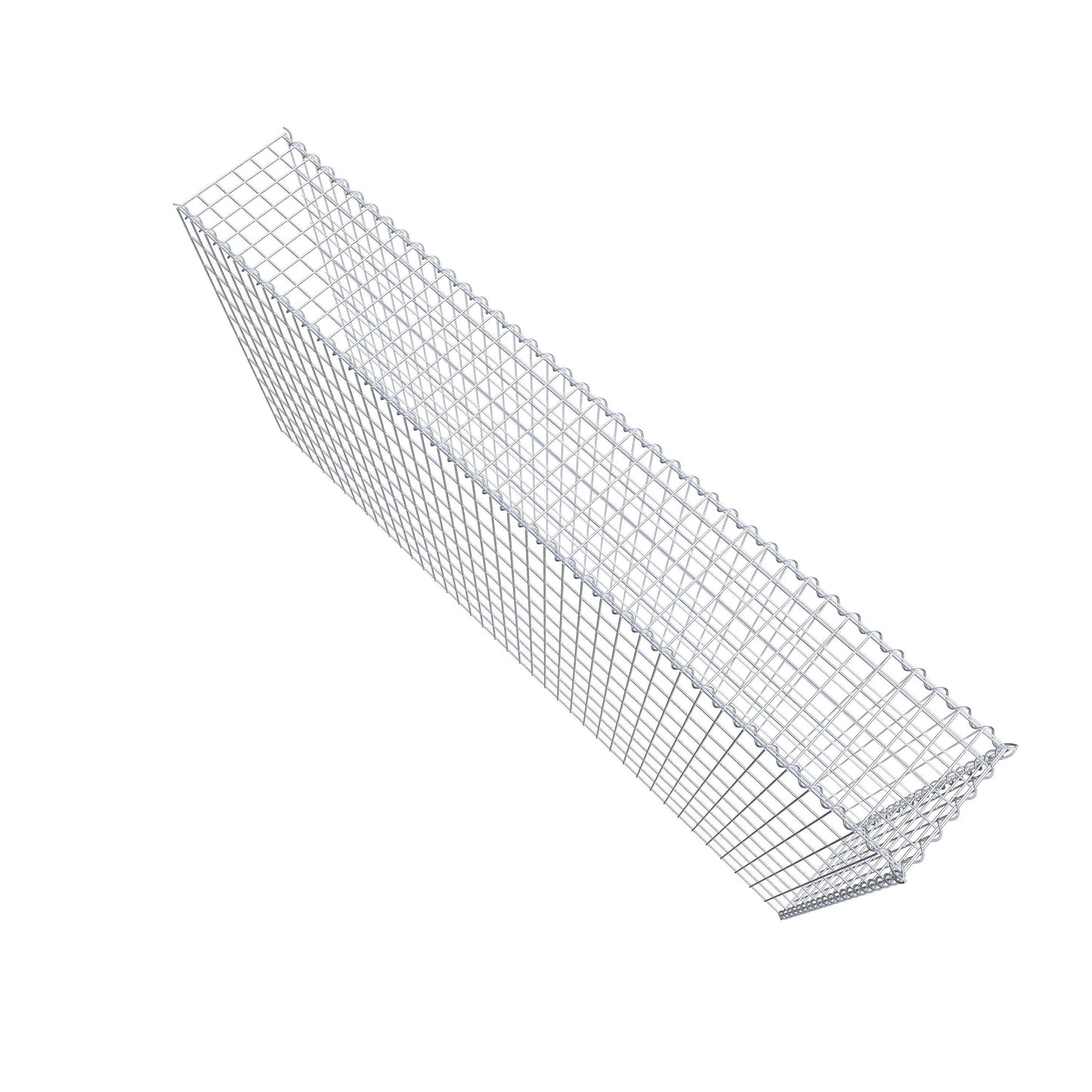 Extra gabion typ 4 200 cm x 100 cm x 30 cm (L x H x D), maskstorlek 5 cm x 10 cm, spiral