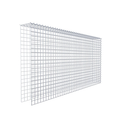 Add-on schanskorf type 4 200 cm x 100 cm x 20 cm (L x H x D), maaswijdte 5 cm x 5 cm, spiraalvormig