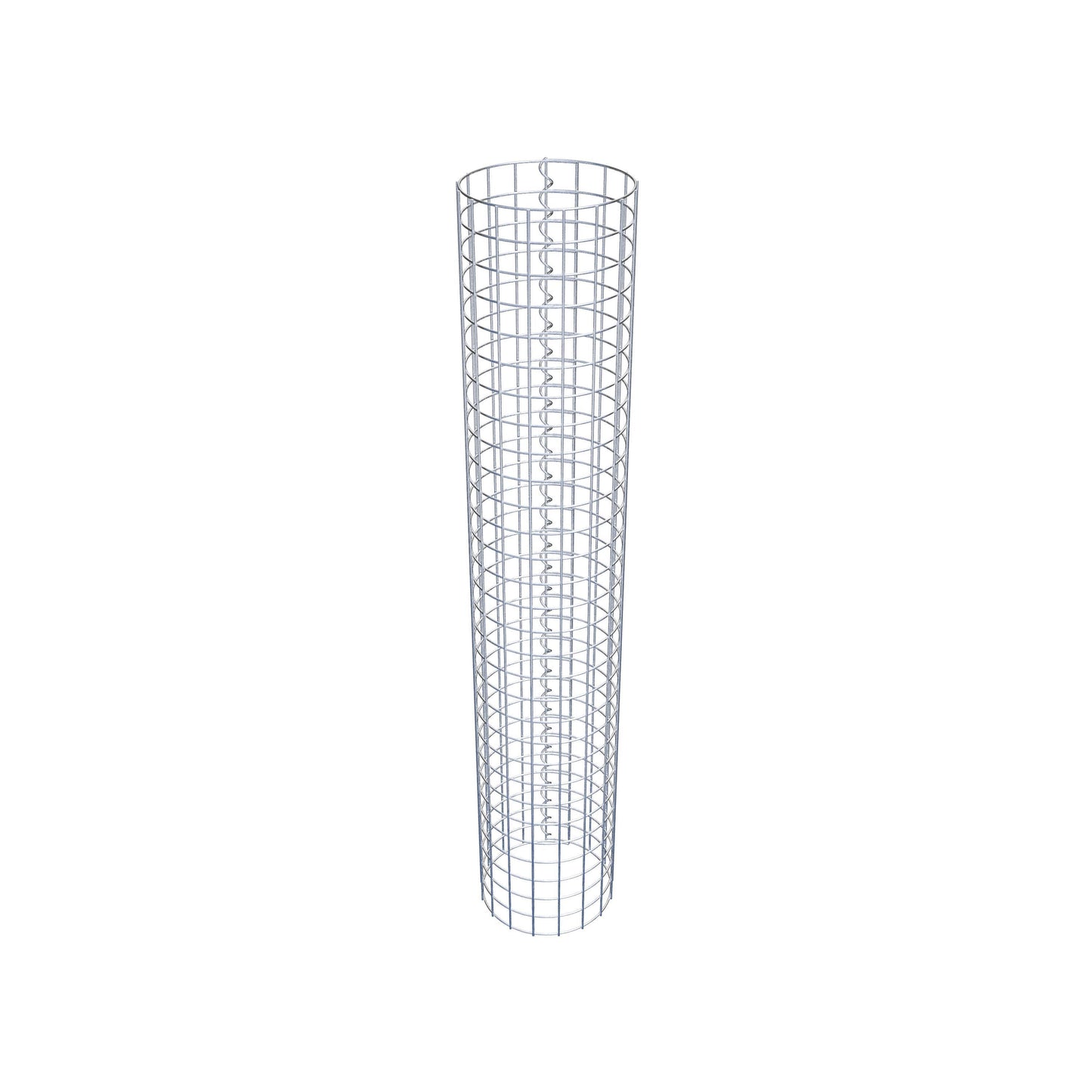 Coluna de gabião diâmetro 27 cm MW 5 x 5 cm redondo