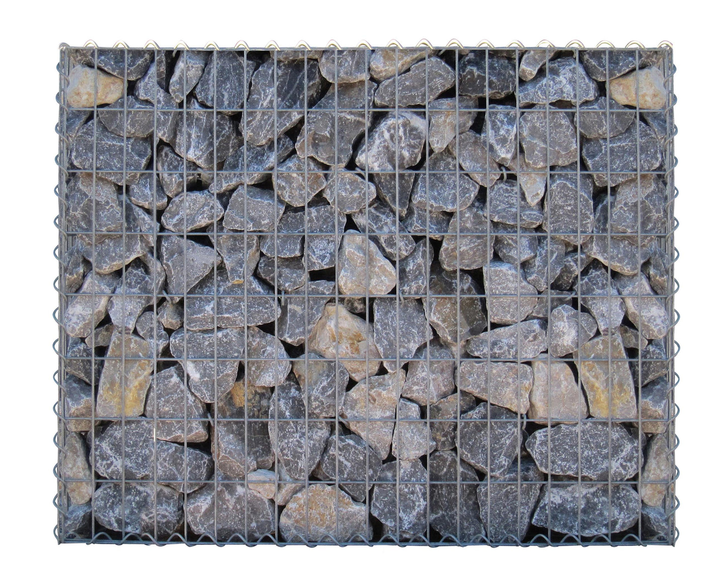 Gabion 100 cm x 80 cm x 30 cm (L x H x D), mesh size 5 cm x 10 cm, spiral