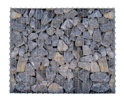 Gabion 100 cm x 80 cm x 30 cm (L x H x D), mesh size 5 cm x 10 cm, spiral