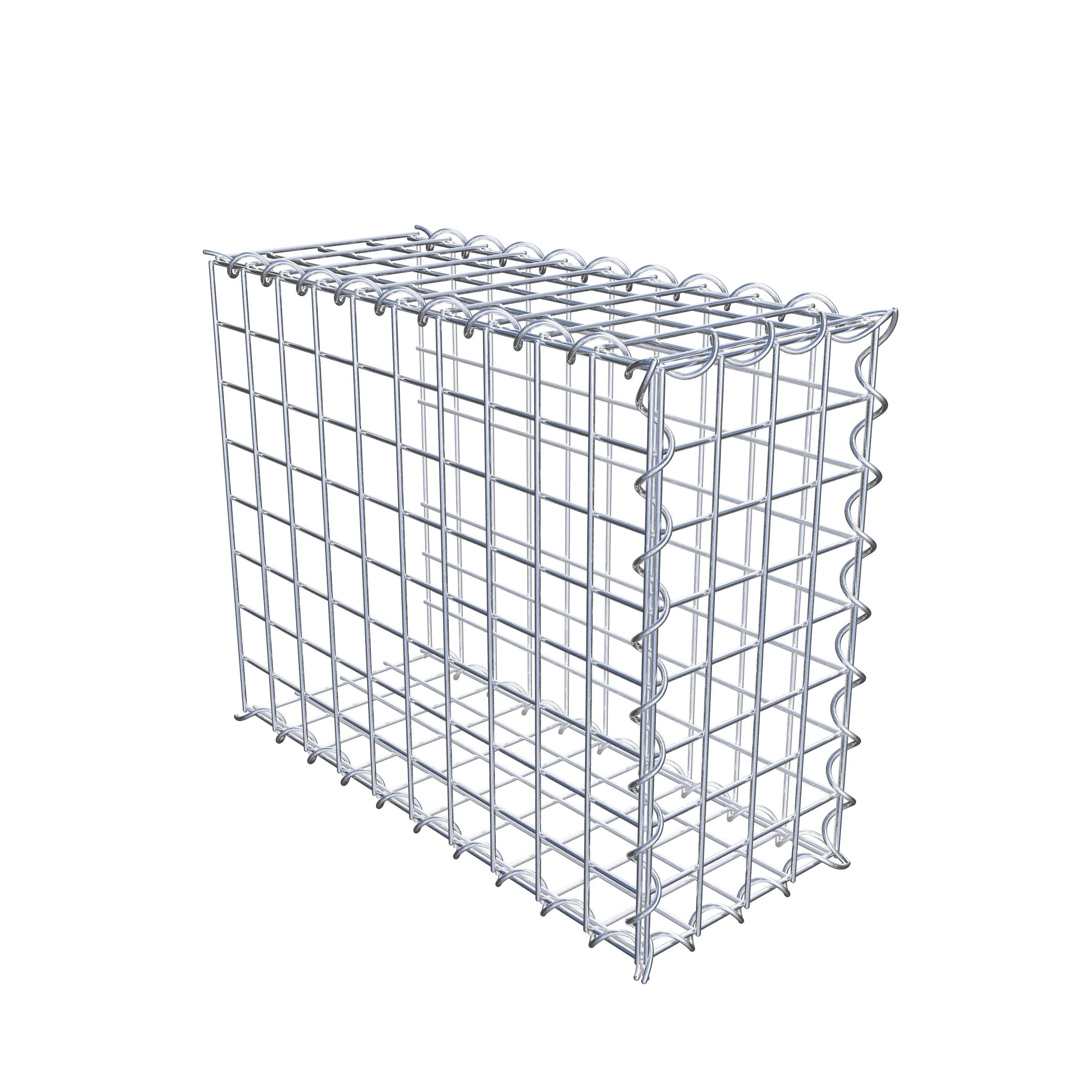 Grown-on gabion type 2 50 cm x 40 cm x 20 cm (L x H x D), mesh size 5 cm x 5 cm, spiral