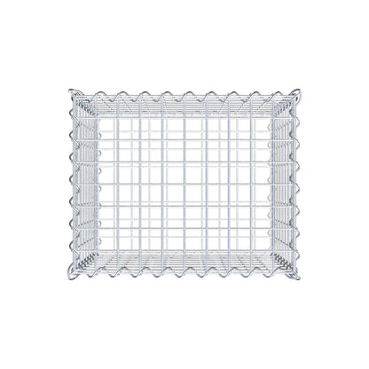 Gabion 50 cm x 40 cm x 40 cm (L x H x D), maskestørrelse 5 cm x 5 cm, spiral