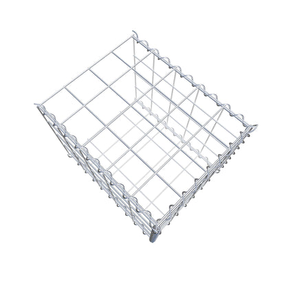 Add-on schanskorf type 2 50 cm x 40 cm x 40 cm (L x H x D), maaswijdte 10 cm x 10 cm, spiraal