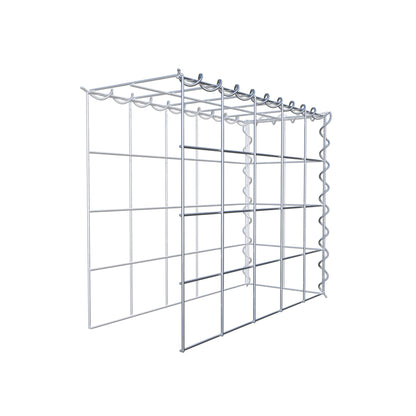 Anbaugabione Typ 4 50 cm x 40 cm x 20 cm (L x H x T), Maschenweite 10 cm x 10 cm, Spirale