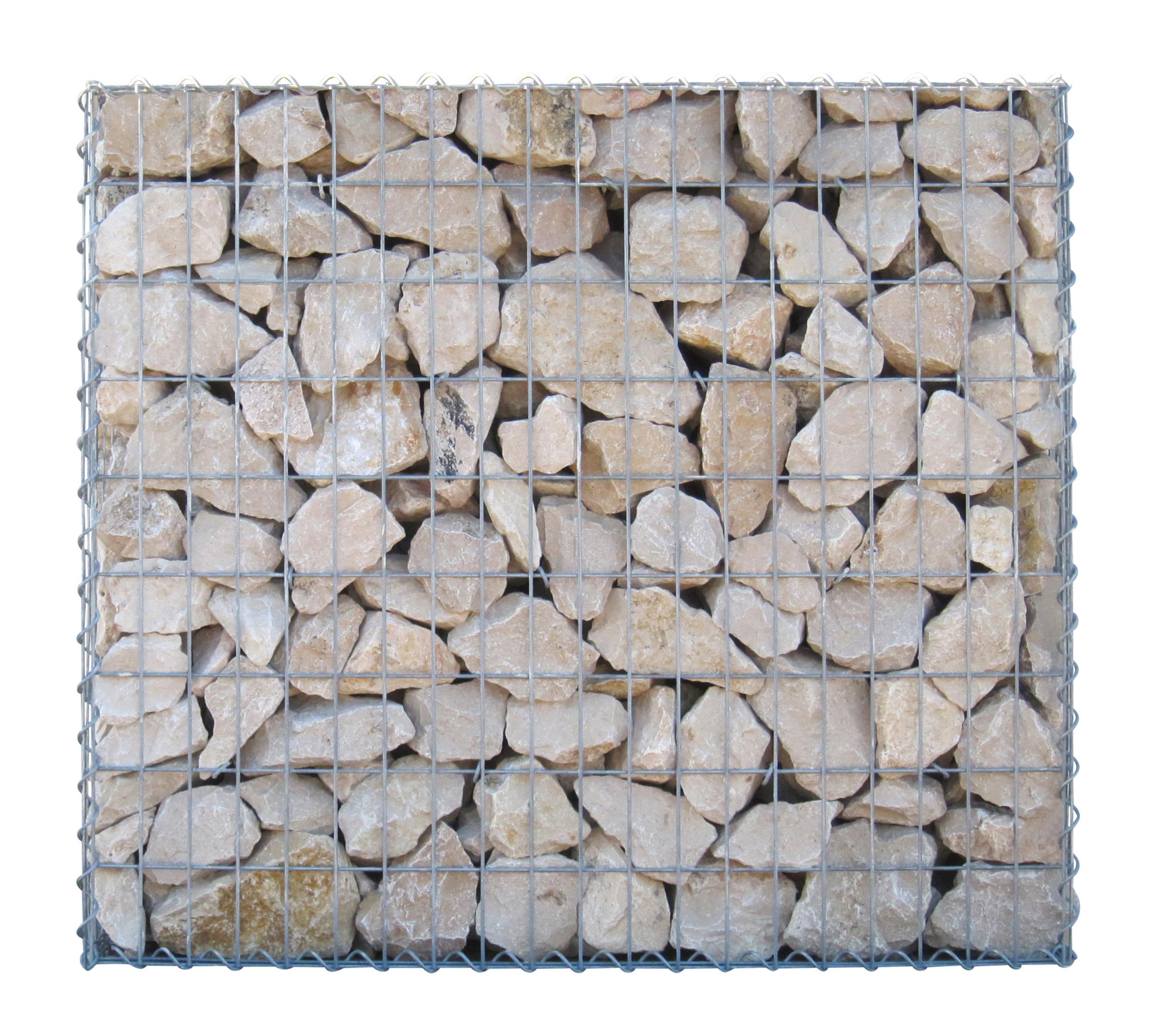 Schanskorf 100 cm x 90 cm x 30 cm (L x H x D), maaswijdte 5 cm x 10 cm, spiraal