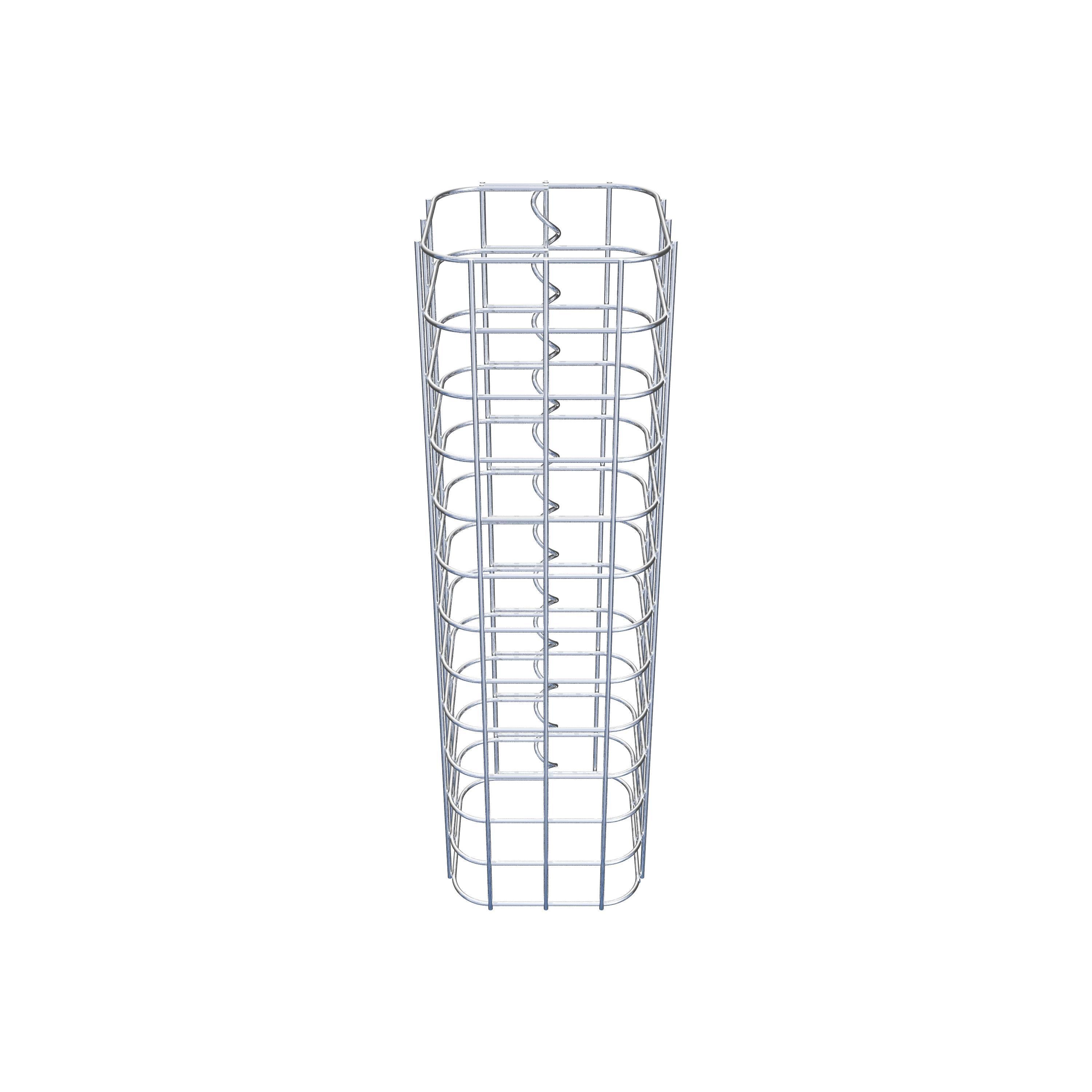 Gabionensäule 17 x 17 cm, MW 5 x 5 cm eckig