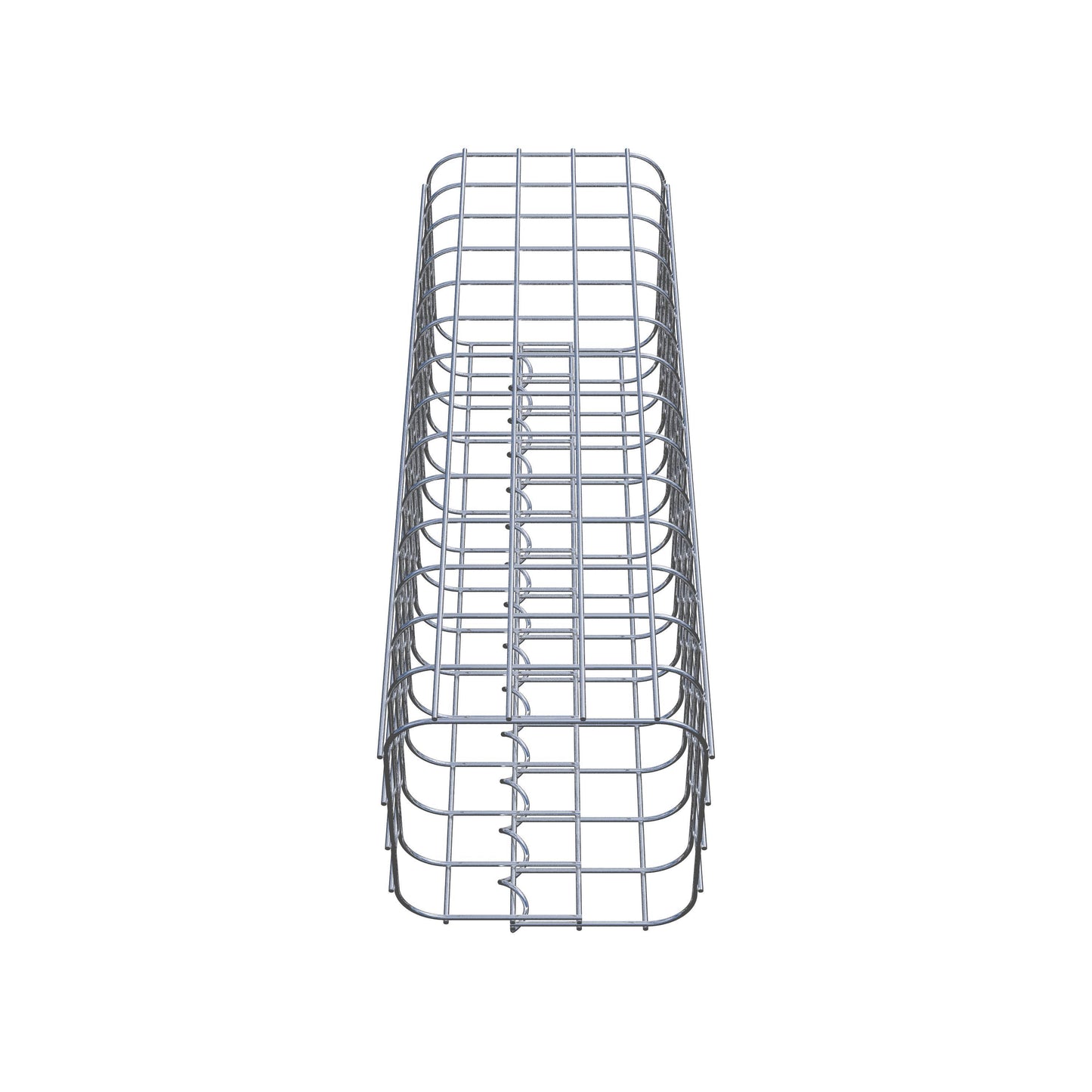 Columna de gaviones 22 x 22 cm MW 5 x 5 cm cuadrado
