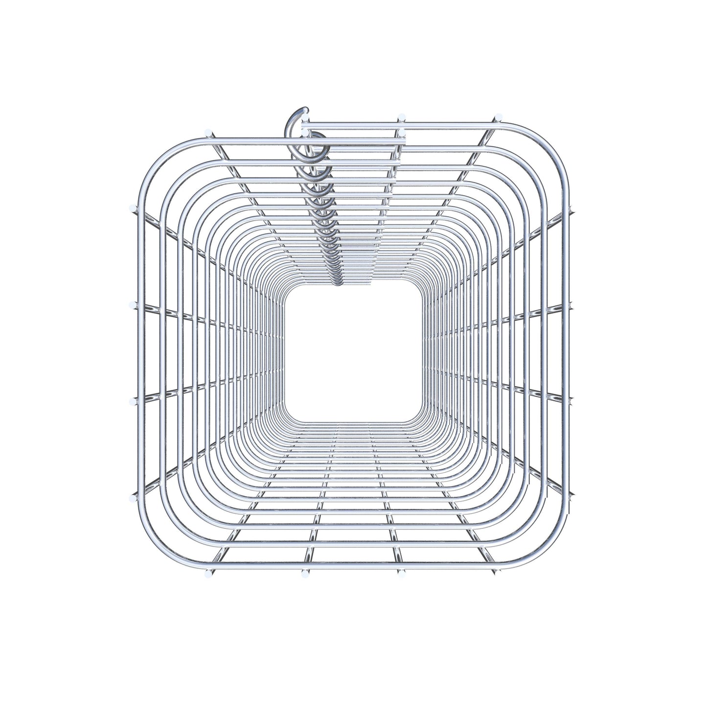 Columna de gaviones 22 x 22 cm MW 5 x 5 cm cuadrado