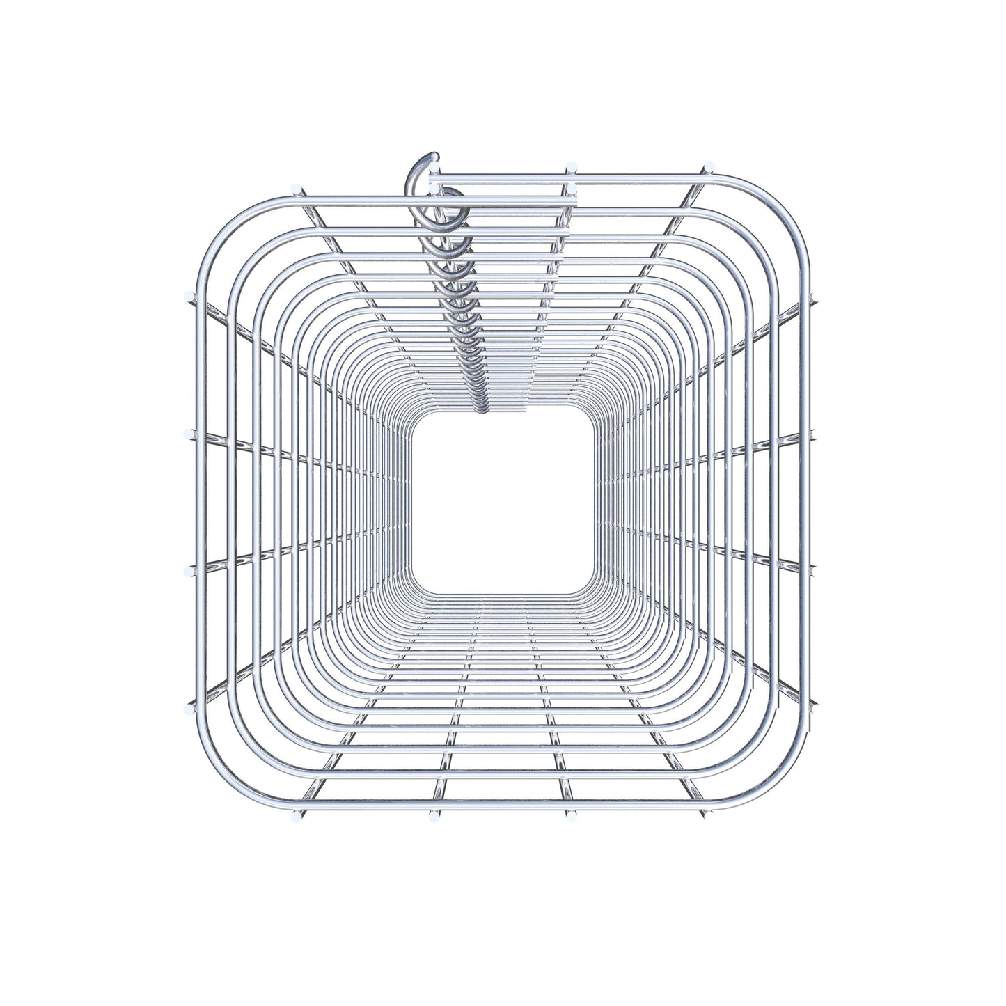 Columna de gaviones 22 x 22 cm MW 5 x 5 cm cuadrado