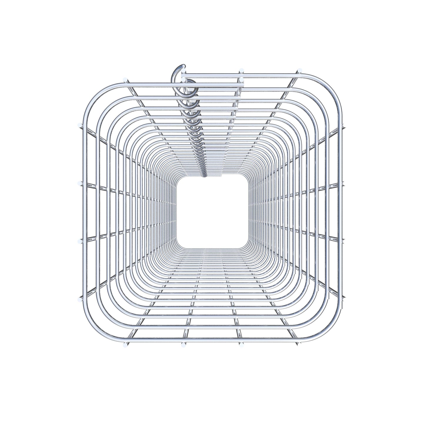 Columna de gaviones 22 x 22 cm MW 5 x 5 cm cuadrado