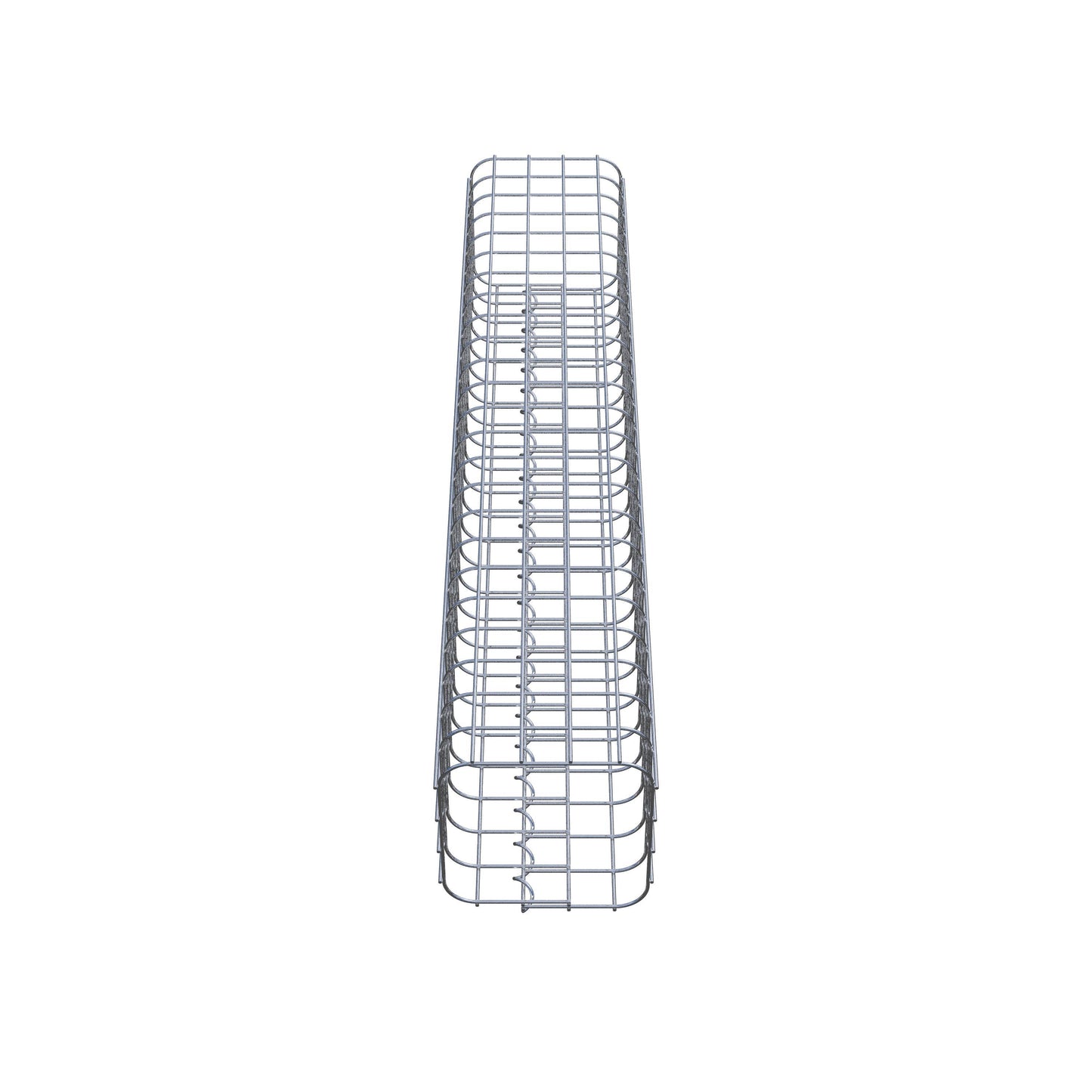 Columna de gaviones 22 x 22 cm MW 5 x 5 cm cuadrado