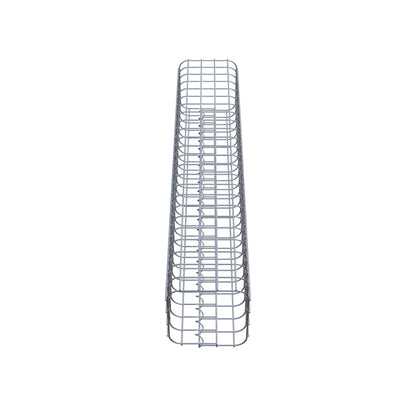 Columna de gaviones 22 x 22 cm MW 5 x 5 cm cuadrado