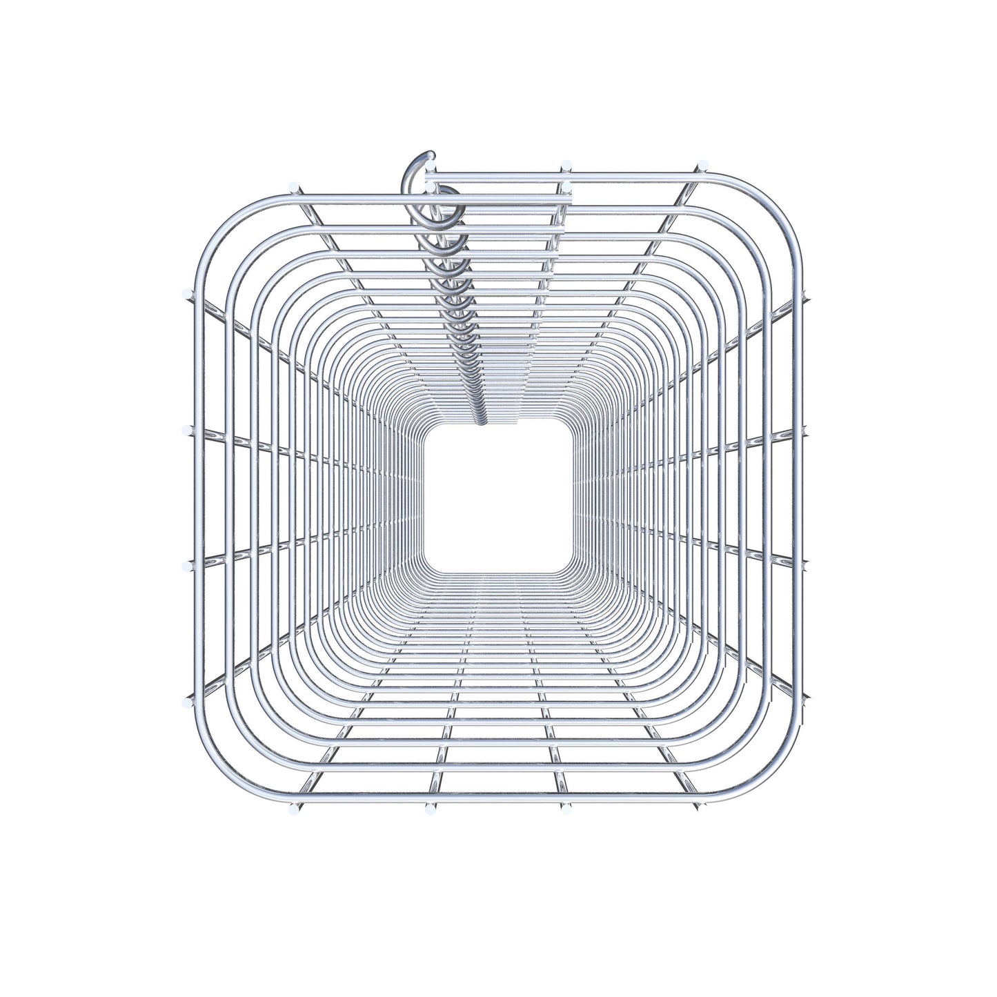 Columna de gaviones 22 x 22 cm MW 5 x 5 cm cuadrado